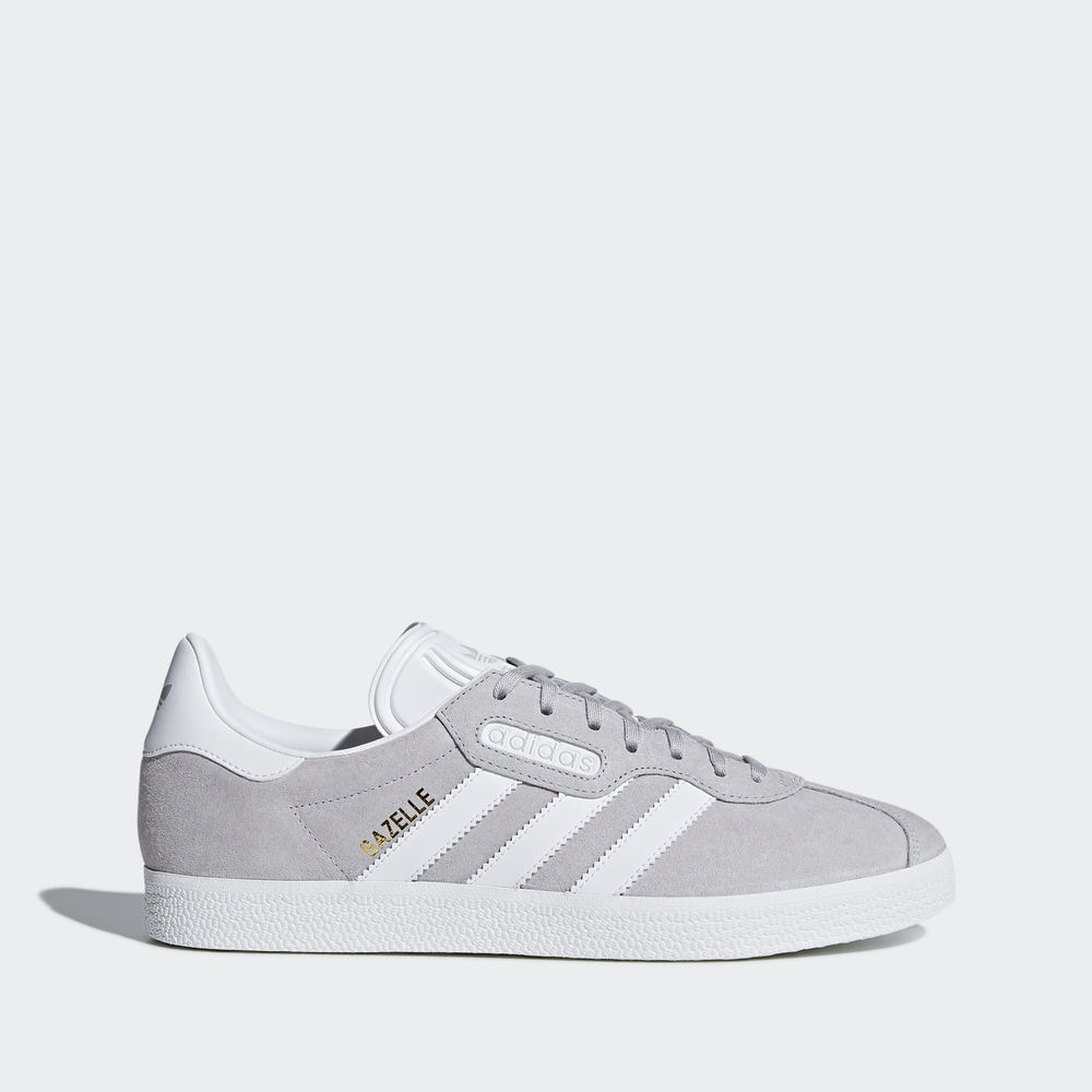 Adidas Gazelle Super Essential - Originals γυναικεια - Γκρι/Ασπρα/Ασπρα,Μέγεθος: EU 36 – 54 2/3 (894